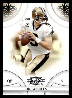 2008 Donruss Threads #77 Drew Brees