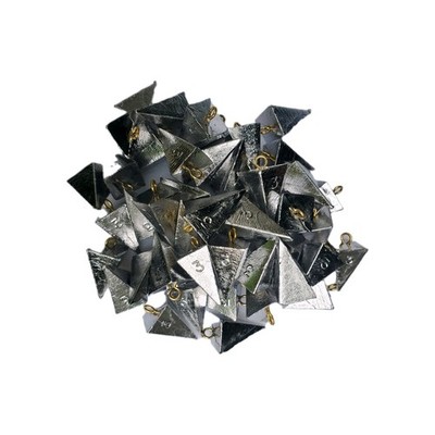10lbs 3oz Pyramid Sinkers/Weights 54 count. 