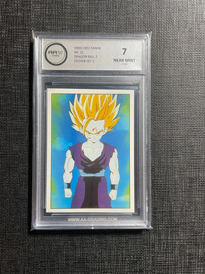 Son Gohan Nr. 32 Dragon Ball Z Panini Serie 1 Sticker  1989/2002 AA-Grading