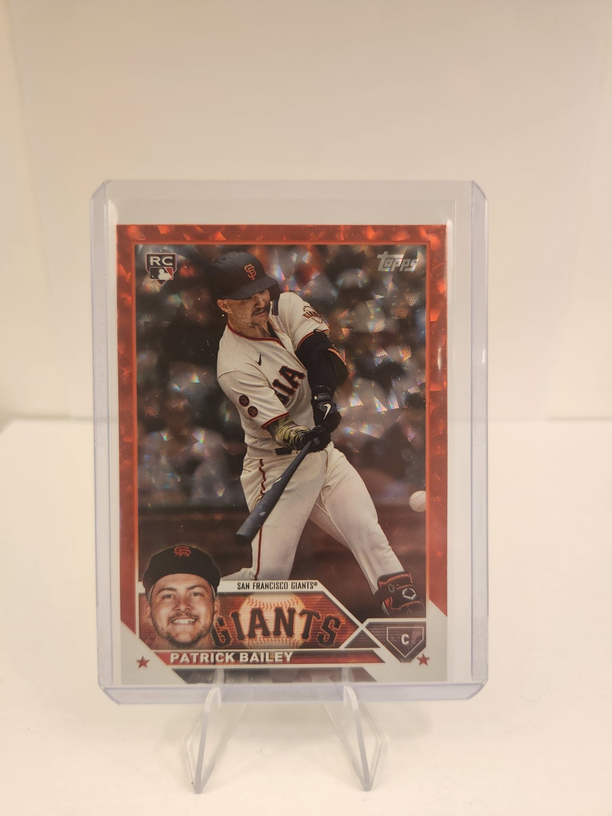 2023 Topps Update Series - Red Foil #US8 Patrick Bailey /199 (RC)