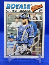 2026 Topps Heritage #199 Carter Jensen