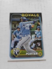 2024 Topps Series 2 Baseball Kansas City Royals - RC Logan Porter #666