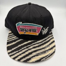 Vintage Rare 1990s San Antonio Spurs Zubaz AJD Sports NBA Hat Cap Vtg Snapback 