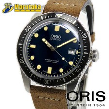 ORIS Divers 65 01 733 7720 4055-075 utomatic Watch Blue Dial Used