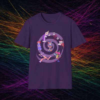 Amazing Digital Circus Cast Shirt TADC Characters Graphic Tee