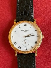 Patek Philippe Calatrava 18k Yellow Gold Men’s - 3919J - Manual - Service Papers