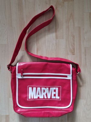 MARVEL Handtasche ROT WEIß  Schultertasche NEUWERTIG 