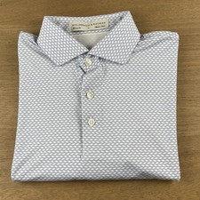 Holderness Bourne x Maridoe GC The Locke Polo Shirt Men s S Tailored Fit AOP