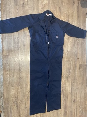 Ben Davis Men's Navy Coveralls Size 46L Authentic New