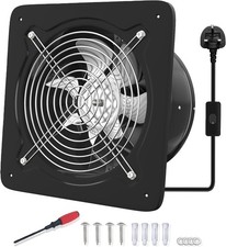 150mm Stainless Steel Extractor Fan 525m³/h Low Noise Kitchen Ventilat