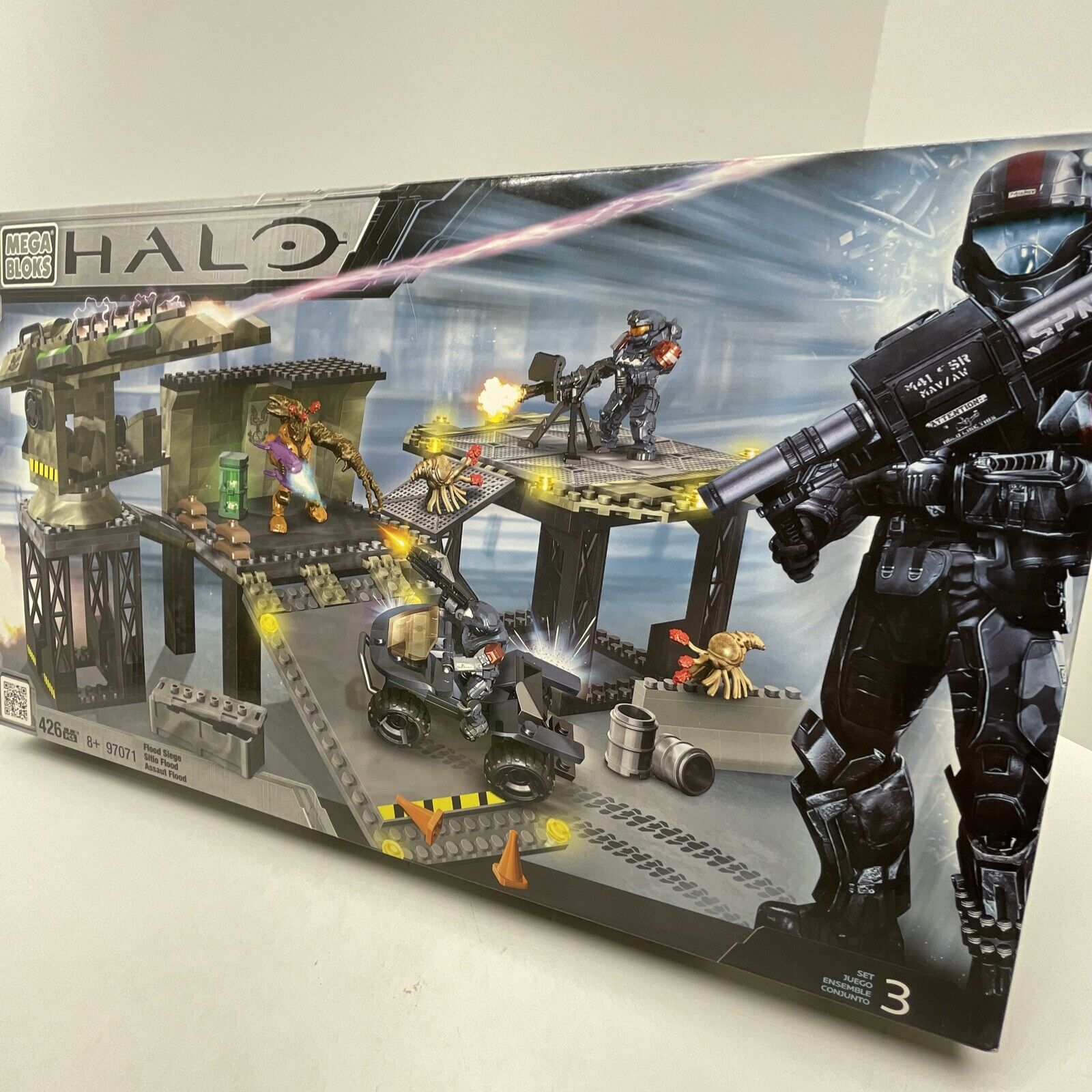 HALO Mega Bloks FLOOD SIEGE Set #97071 - Toys R Us Exclusive - 2012 BRAND NEW