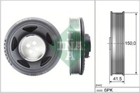 Schaeffler INA 544 0129 10 Riemenscheibe, Kurbelwelle FüR BMW Mini