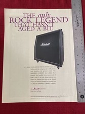 Marshall Cabinet Amplifiers 2004 Print Ad - Great to Frame!