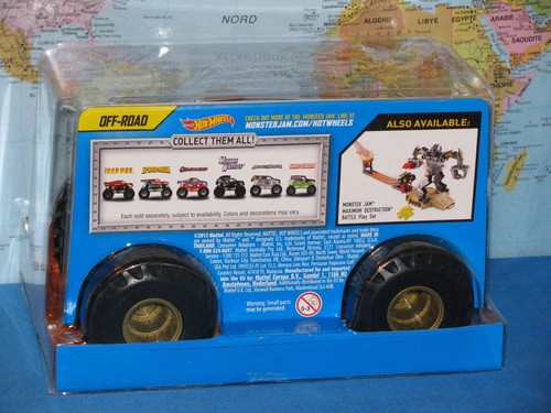1/24 HOT WHEELS MONSTER JAM IRON MAN TRUCK DIECAST OFF-ROAD **BRAND NEW** - Picture 4 of 12