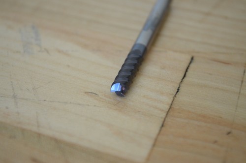 New Accupro 00592576 Solid Carbide 3/16" dia 3FL 60deg ALTin CNC End Mill x1ea. - Picture 6 of 11