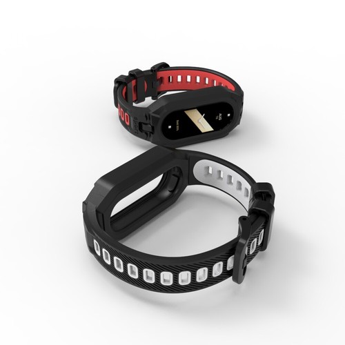 Do Xiaomi Mi Band 9/8/7/6/5 Pasek Wymiana Miękki silikonowy pasek do zegarka TPU - Zdjęcie 12 z 32