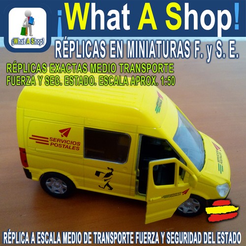 COCHE FURGÓN HELICÓPTERO DE POLICÍA GUARDIA CIVIL GRÚAS SERVICIO POSTAL RÉPLICAS - Imagen 5 de 11