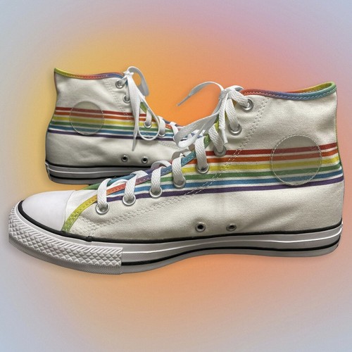converse white rainbow