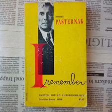 I Remember - Pasternak - Meridian - 1st Printing Aug 1960