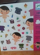 djeco stickers and paper dolls