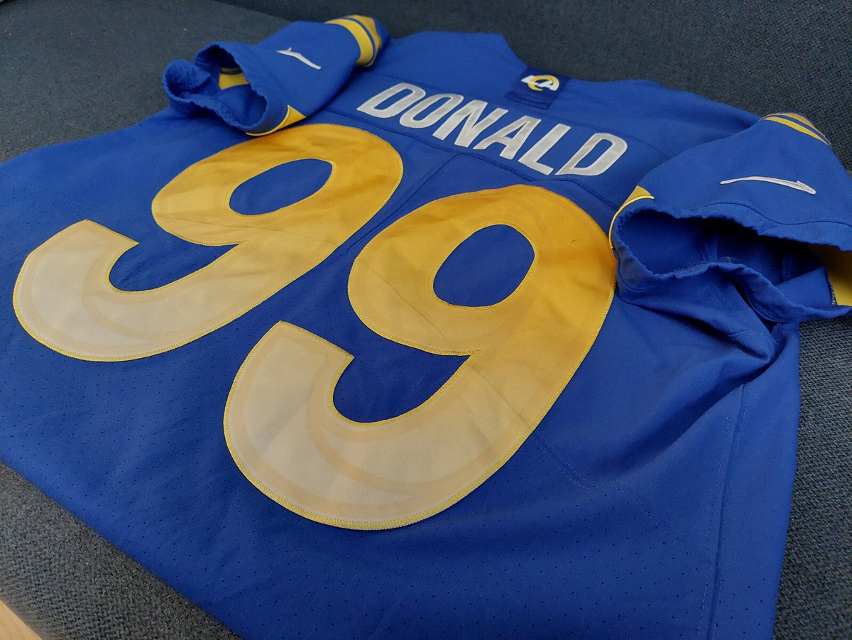 Authentic Los Angeles Rams Aaron Donald #99 Nike Vapor Elite
