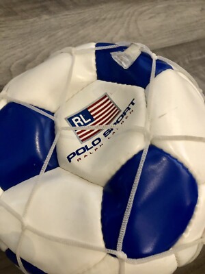 RALPH LAUREN POLO SPORT サッカーボール〖非売品〗 RARE VINTAGE 1990'S POLO SPORT RALPH LAUREN FOOTBALL SOCCER