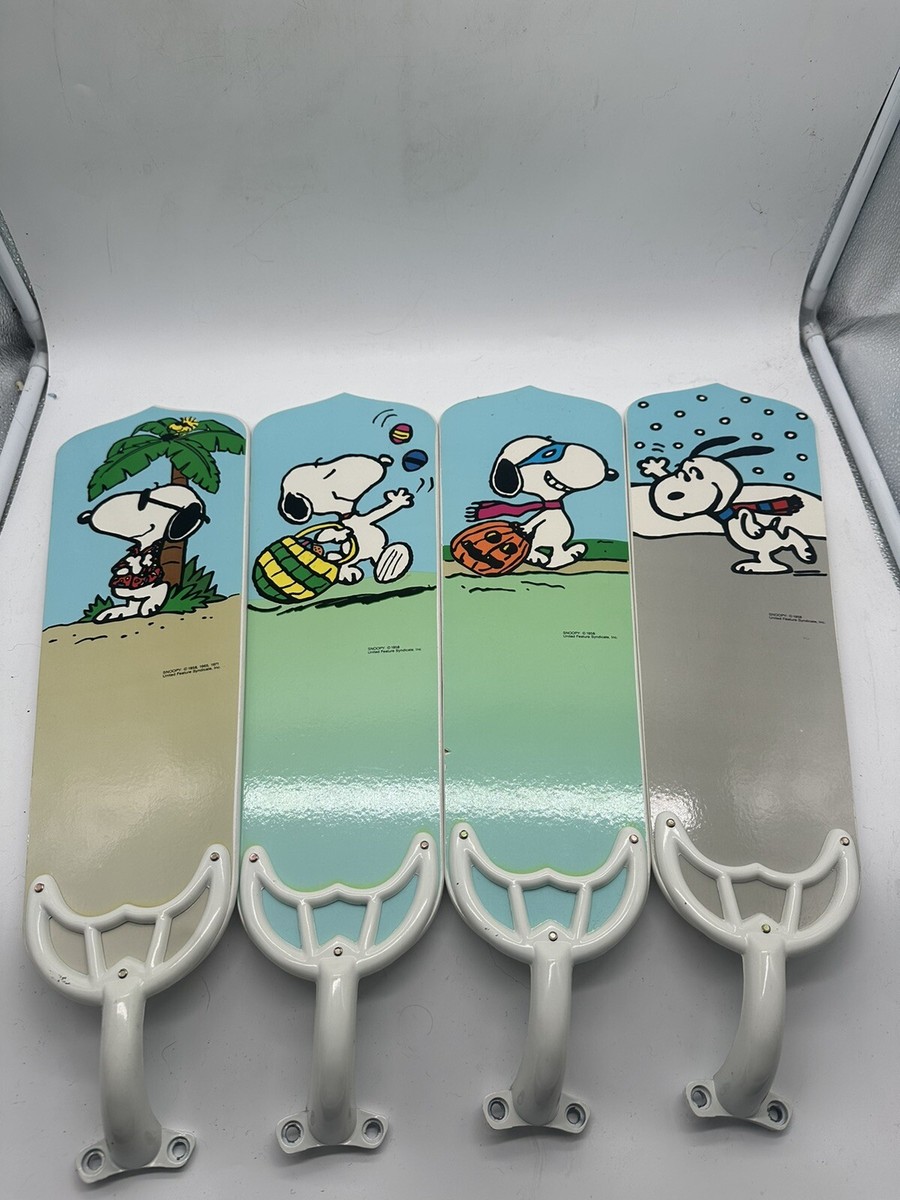 Snoopy Peanuts Ceiling Fan for All Seasons and Light Kit