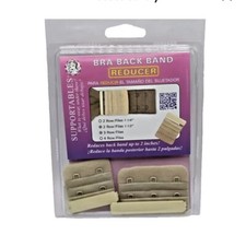 2 Pk Supportables Bra Back Band Reducer - Reduces Back Band Up To 2 Inches
