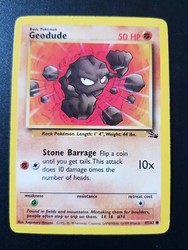 Geodude 47/62 Fossil Common
