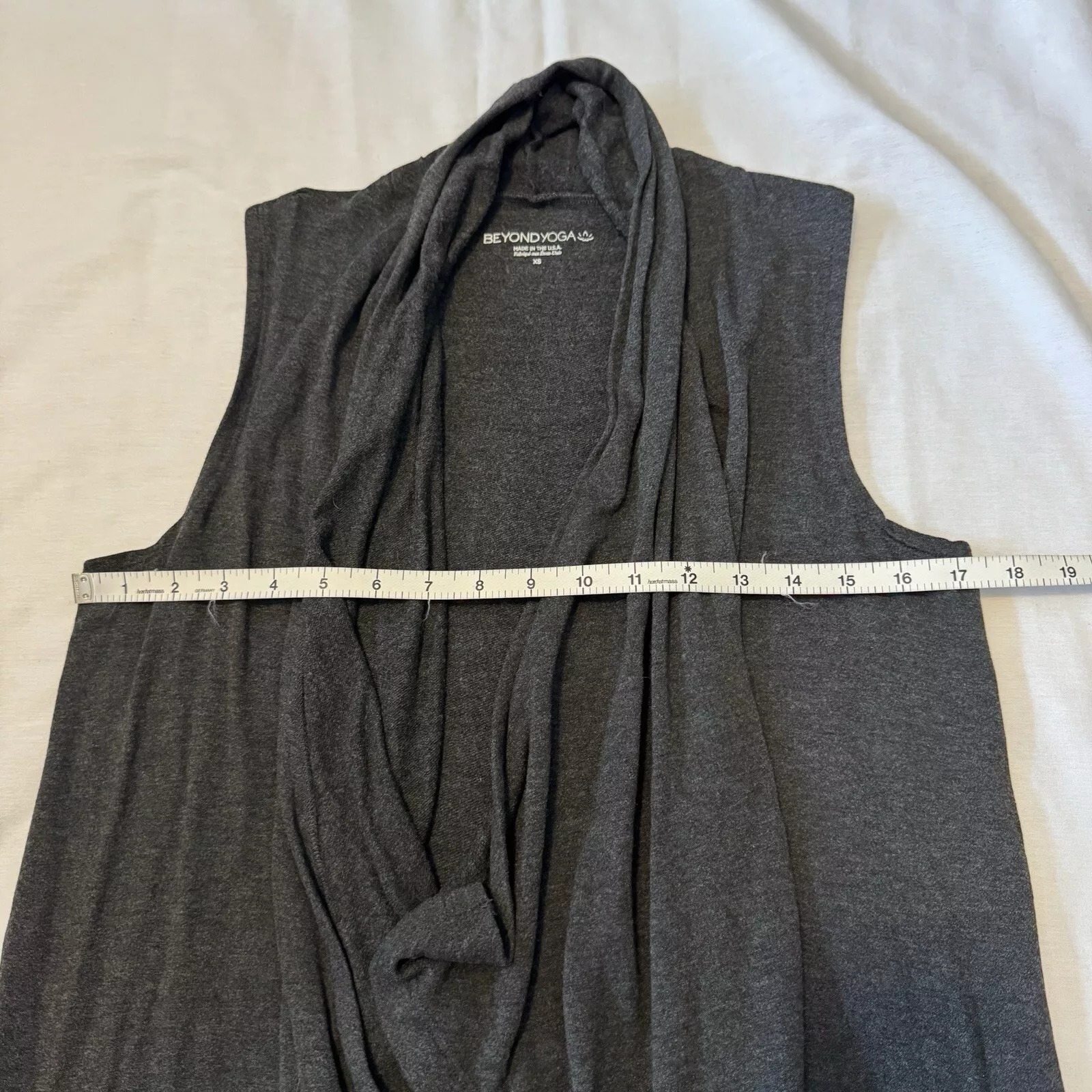 beyond-yoga satisfaction draped performance vest cardigan soft 