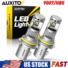 AUXITO Q16 9007 HB5 LED Headlight Fog Bulbs K...