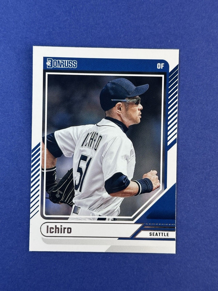 TOPPS DONRUSS Baseball MLB Ichiro イチロー② 2024 Donruss ~ Ichiro Suzuki ~ Base ~ 75 ~ Mariners | eBay
