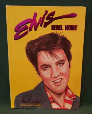 洋書『Elvis− Rebel Heart』Paul Lichter Elvis Presley Rebel Heart Book Paul Lichter Limited Edition 1992