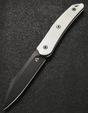 CMB Made Knives Kisame Fixed Knife 3.5" 14C28N Steel Blade G10 Handle FB01B