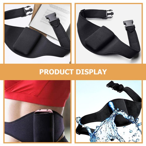 2 Pcs Mikrofon mode Gürteltasche Fitness Krankenschwester Trainingsmikrofontasche