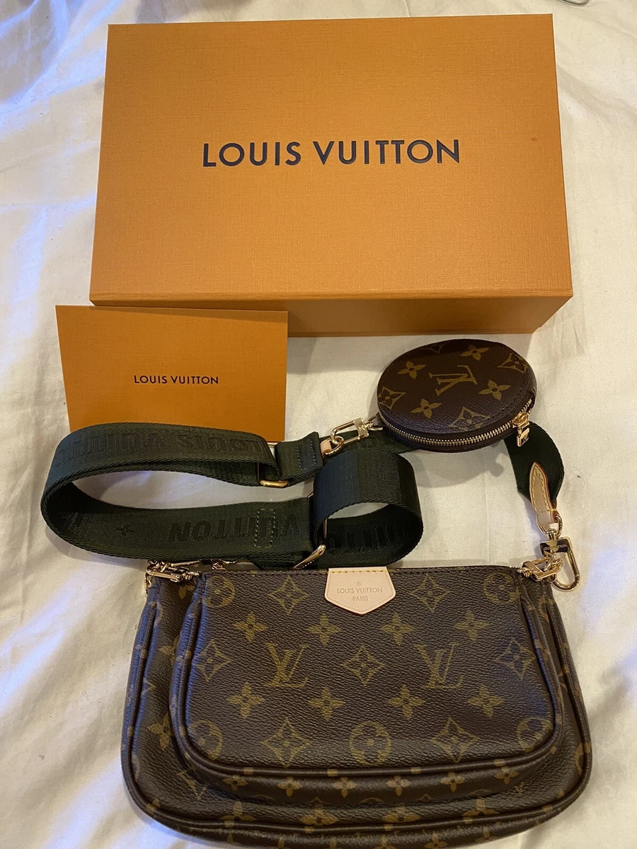 Louis Vuitton Multi Pochette Accessoires Khaki