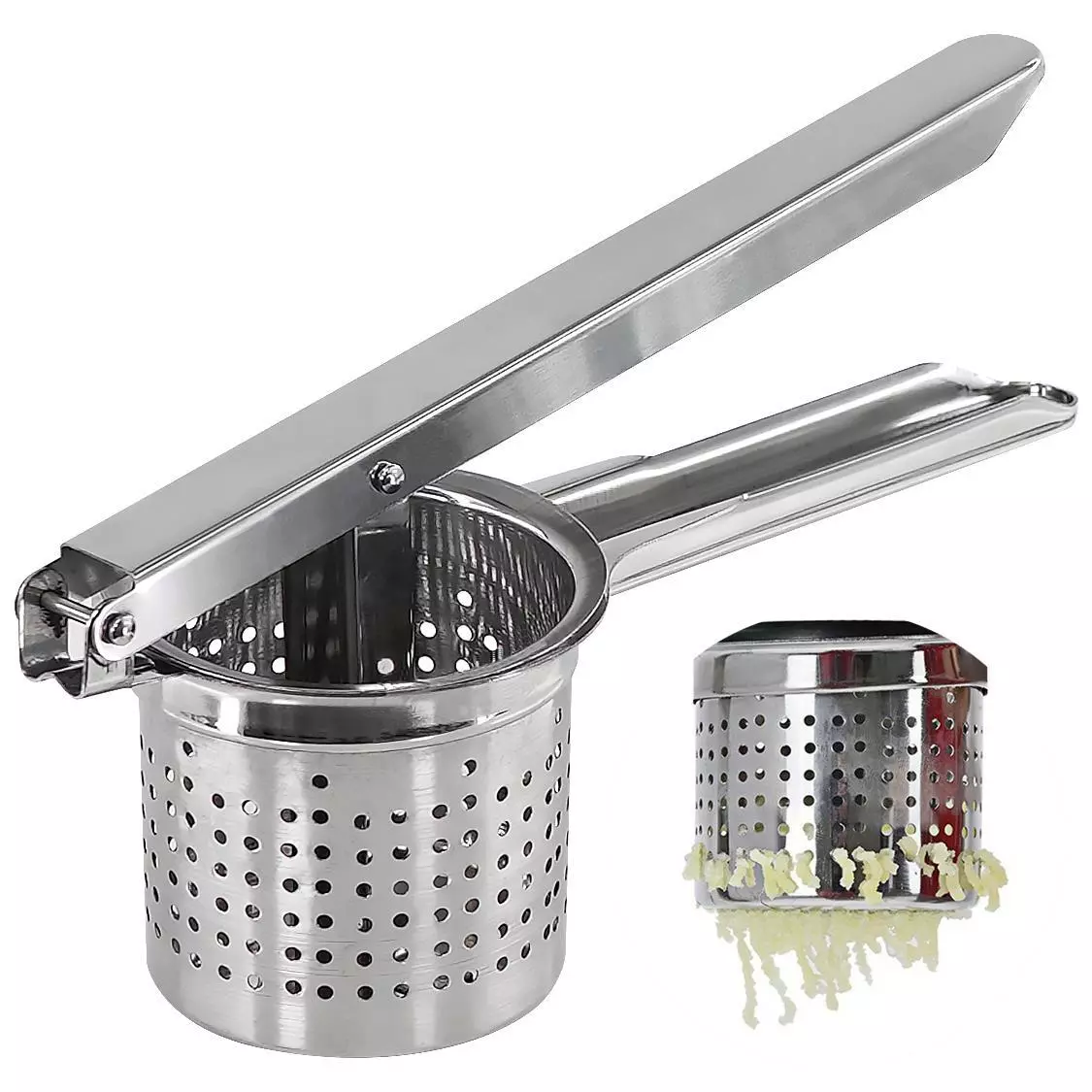 Potato Ricer, Stainless Steel Potato Masher, Ricer Press for Puree Fruit  Utensil