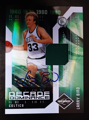 LARRY BIRD-2009 Panini Limited (#5/10) JERSEY/AUTO/AUTOGRAPH-VERY RARE & MINT?
