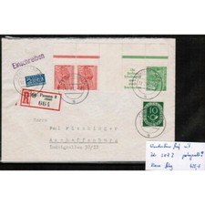 Mi. Nr. SKZ3 portogerechter Brief