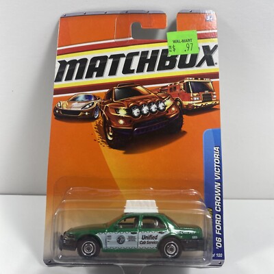 Matchbox '06 Ford Crown Victoria Taxi (2010 MBX City Action) ''Unified Cab''