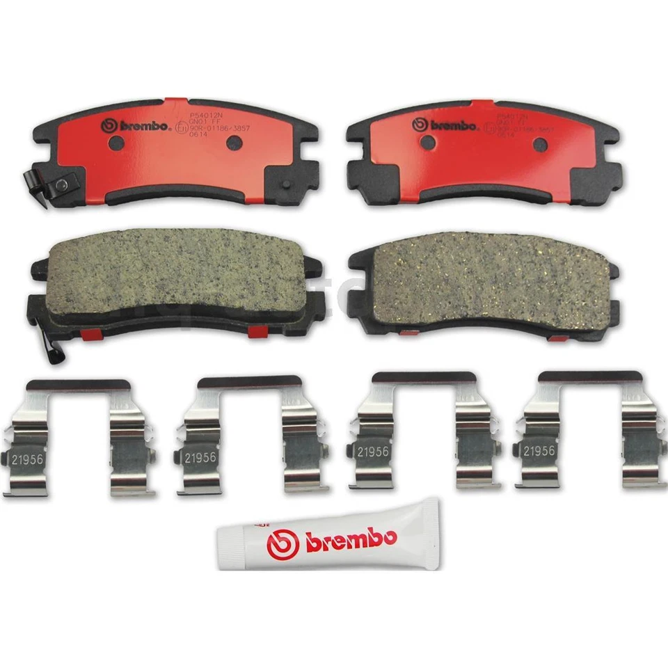 Front Rear Brake Pads For Mitsubishi Diamante 1996 1995 1993 1992 - Image 3 of 3