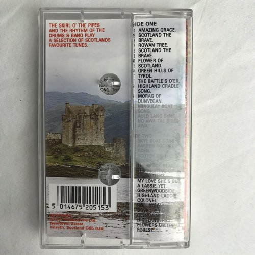 Amazing grace caledonian heritage Pipes & Drums Cassette Scotland Scotdisc - Picture 3 of 4