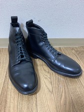 Alden Shoes 4517H lace-up Boots Black Calf Leather US 9.5 B/D used  from japan