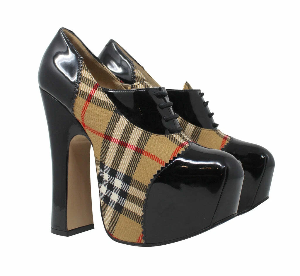 Fashion Fusion: Burberry Meets Vivienne Westwood Shoes