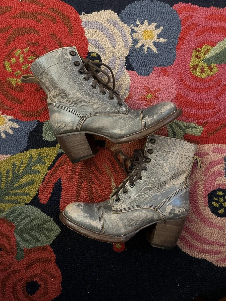 Size 6 Bed Stu Judgement Boots in Smoke Grey Lux eBay