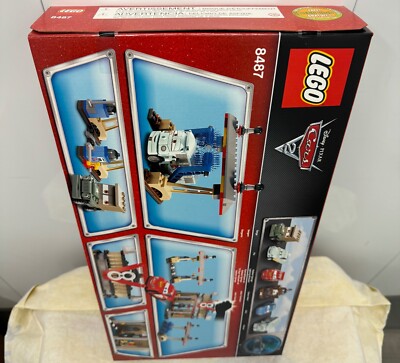 LEGO 8487 Pixar Cars: Flo's V8 Cafe NEW Factory Sealed Rare Free