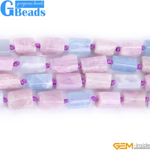 Natural Assorted Gemstone Faceted Tube Column Beads for Jewelry Making 8x12mm - Picture 118 of 192