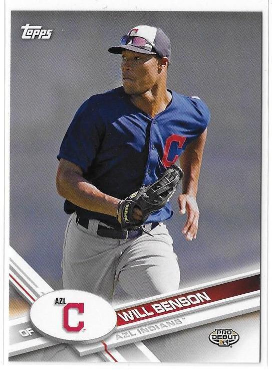 2017 TOPPS PRO DEBUT - WILL BENSON