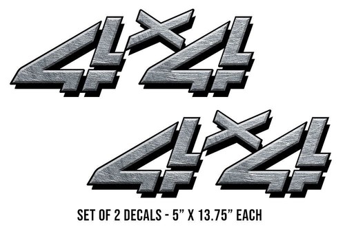 4X4 Off Route Camion Litre Côté Autocollant Sticker 2-Piece Set - Photo 1 sur 2