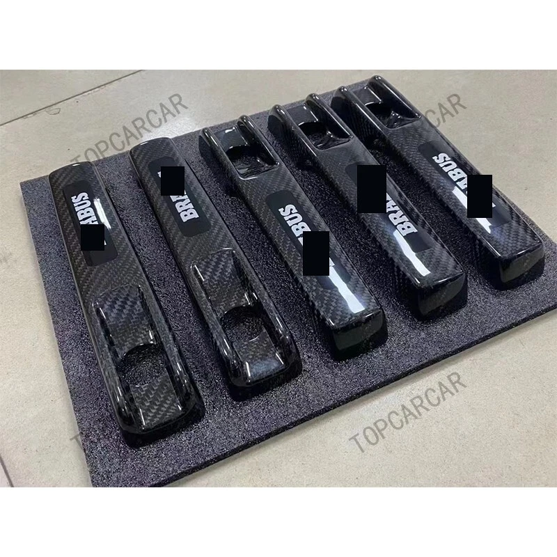 for Mercedes Benz G class CARBON door HANDLE COVER TRIM for G63 w463 w464 w463a - Image 3 of 4